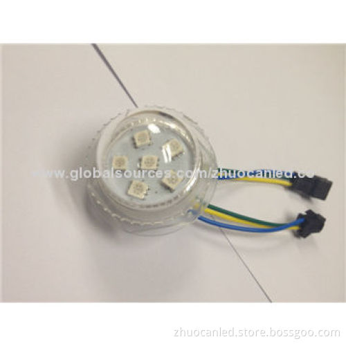 DMX control LED pixels with SMD5050 RGB 6 LEDs programmable string lightsNew
